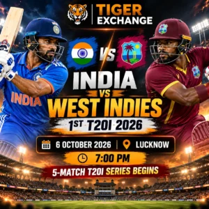 India vs West Indies 1st T20I 2026: Match Preview, Lucknow Pitch, Squad & Tiger Exchange